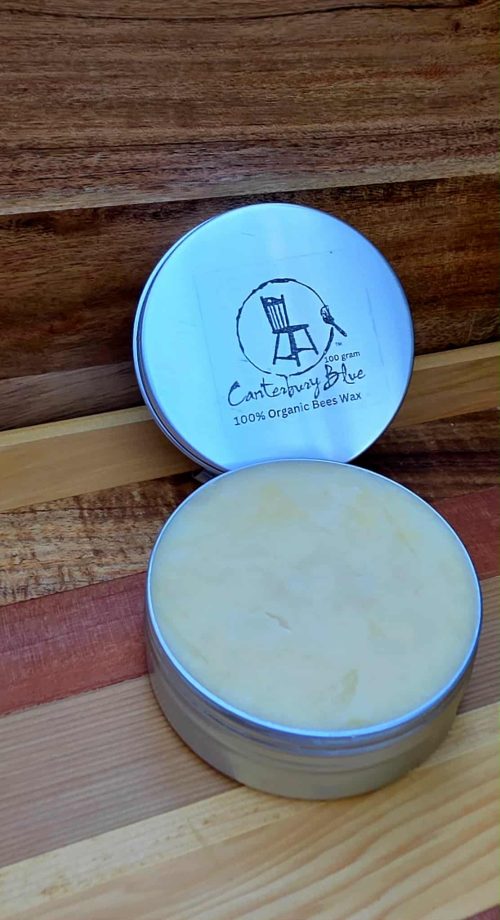 Furniture Wax, 100% Organic Bee's Wax 100g Pot